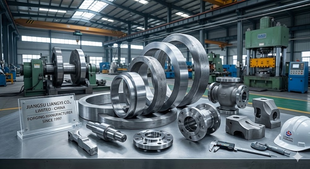 Open Die Forged Steel Parts