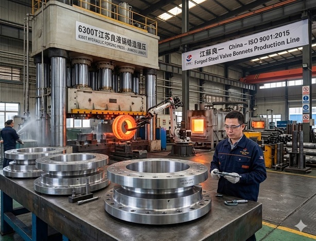 Forging Valve Bonnets