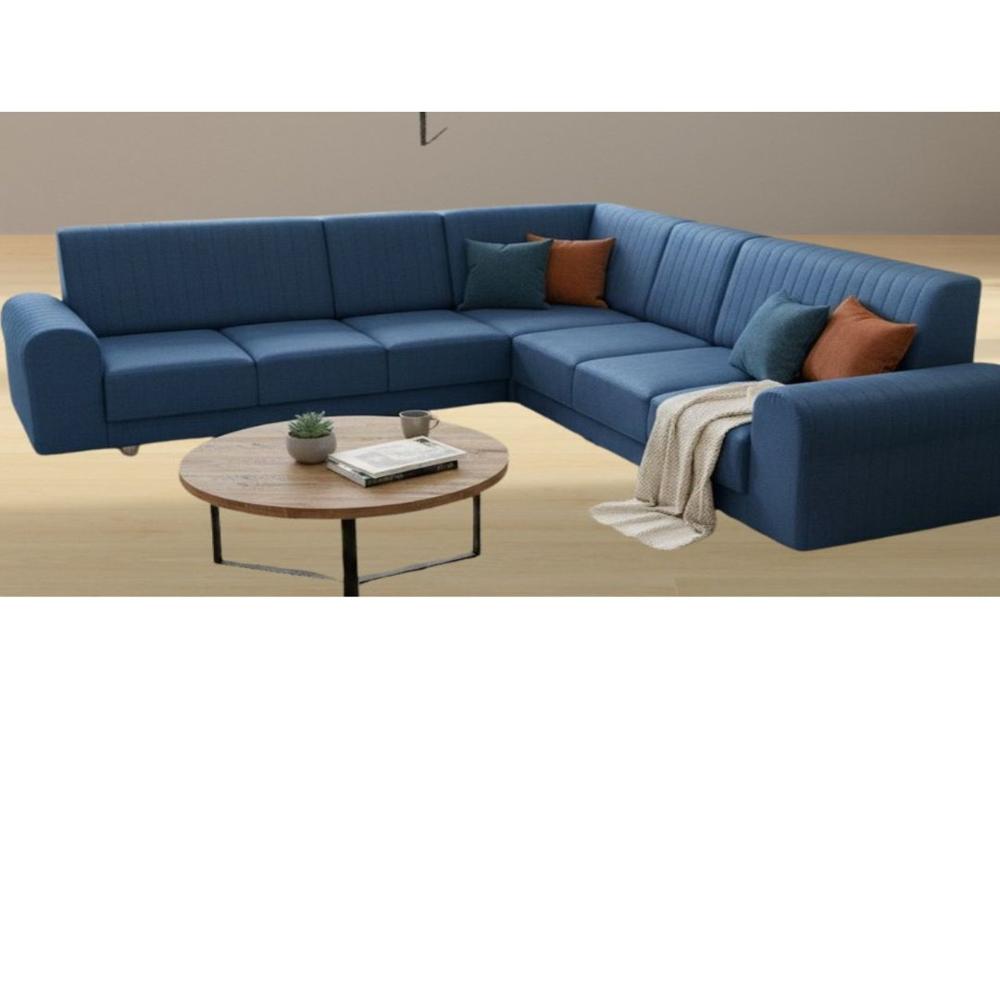 L corner sofa set velvet fabric