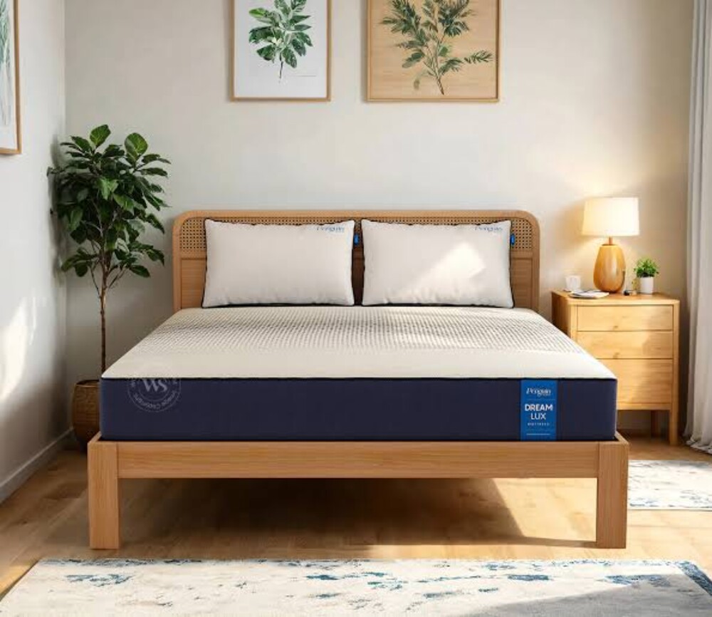 Memory Foam Mattress - Color: Multi Colour