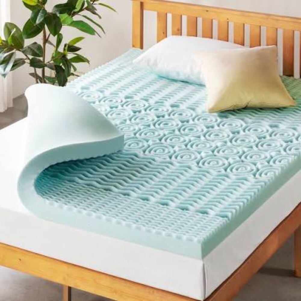 Memory Foam Mattress - Color: Multi Colour