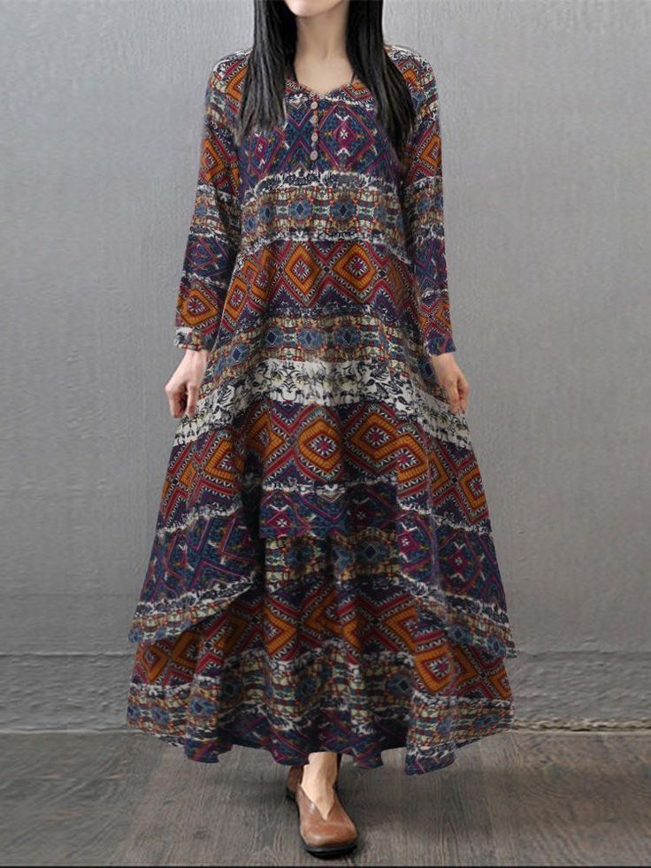 Ladies Brown Dress