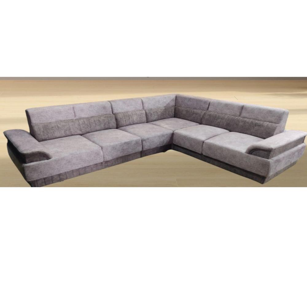  L corner regular fabric sofa set 