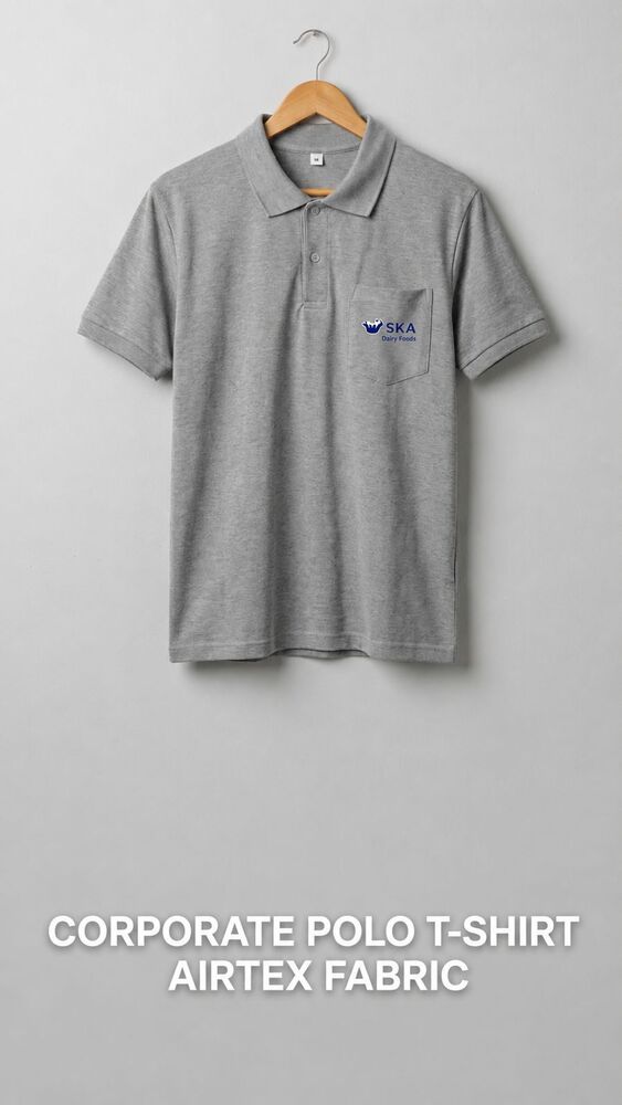 Mens Airtex Fabric Corporate T-Shirt