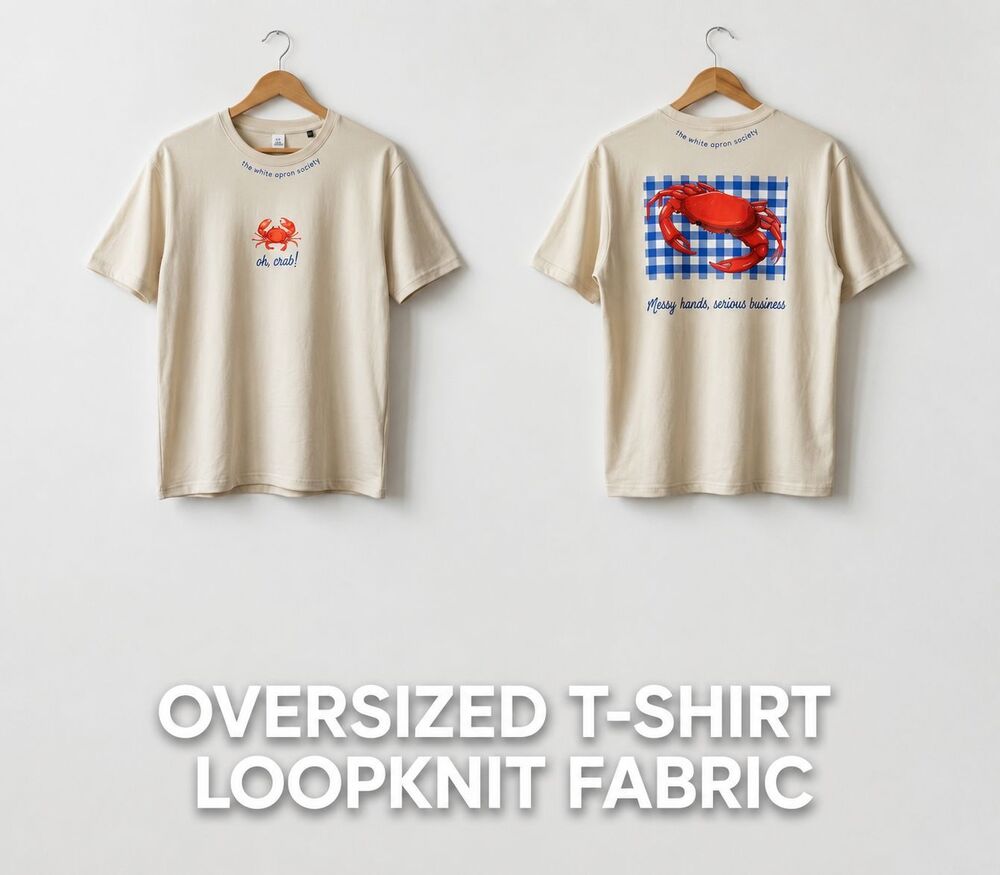 Loopkit Fabric Oversized T-Shirt