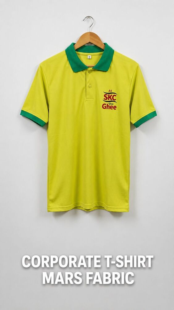 Mars Fabric Corporate Collar T-Shirt