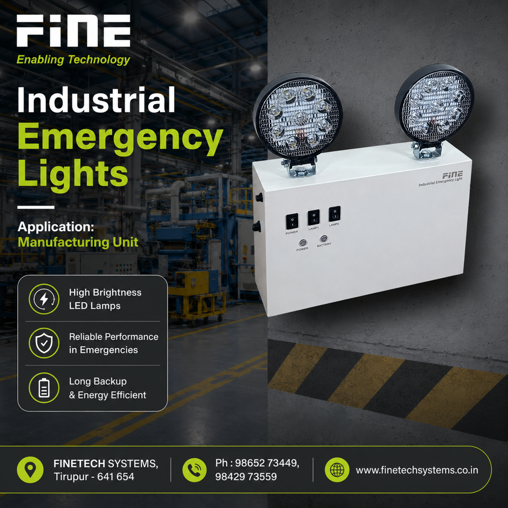 LED INDUSTRIAL EMERGENCY LIGHT - IEL BC LED18W