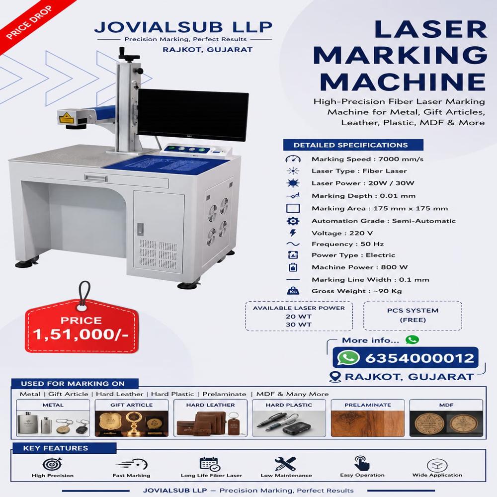 Laser Marking Machine - Automation Grade: Sami Automatic