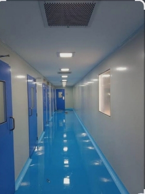 Clean and dry room for semiconductor plant setup -OLAF