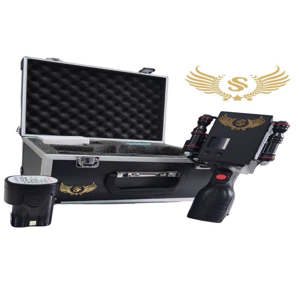 Handheld Inkjet Barcode Printer or batch coding gun 12.7mm