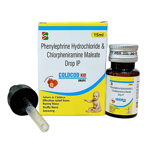 Phenylephrine Hydrochloride And Clorpheniramine Maleate Drop