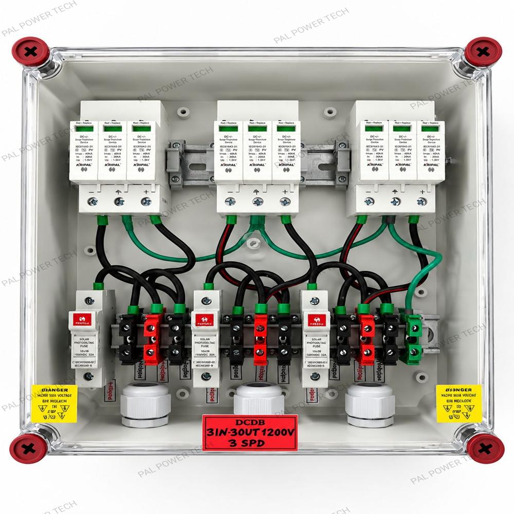 DCDB 3 IN 3 OUT 1200V 3 SPD