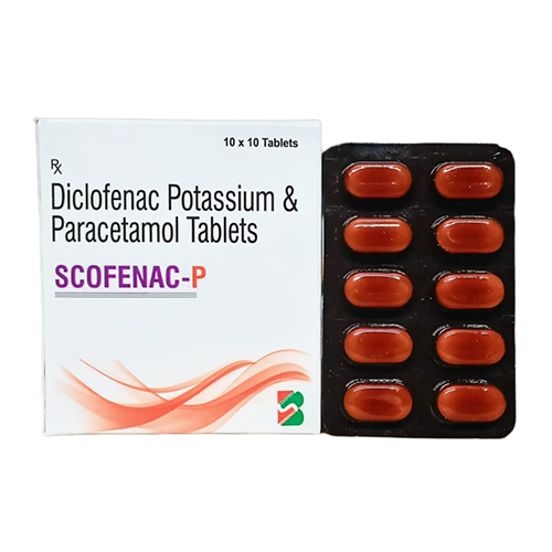 Diclofenac Potassium And Paracetamol Tablets