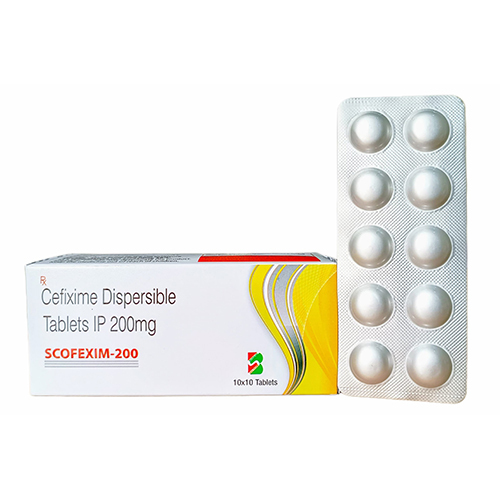 Cefixime Dispersible Tablets