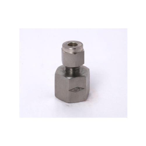 Ss Female Connector - Color: Metallic Silver