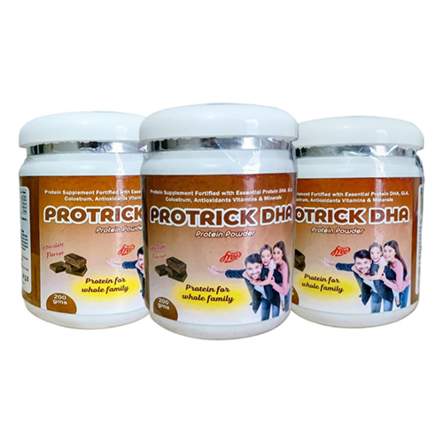 Protrick DHA Chocolate Flavour Protein Powder