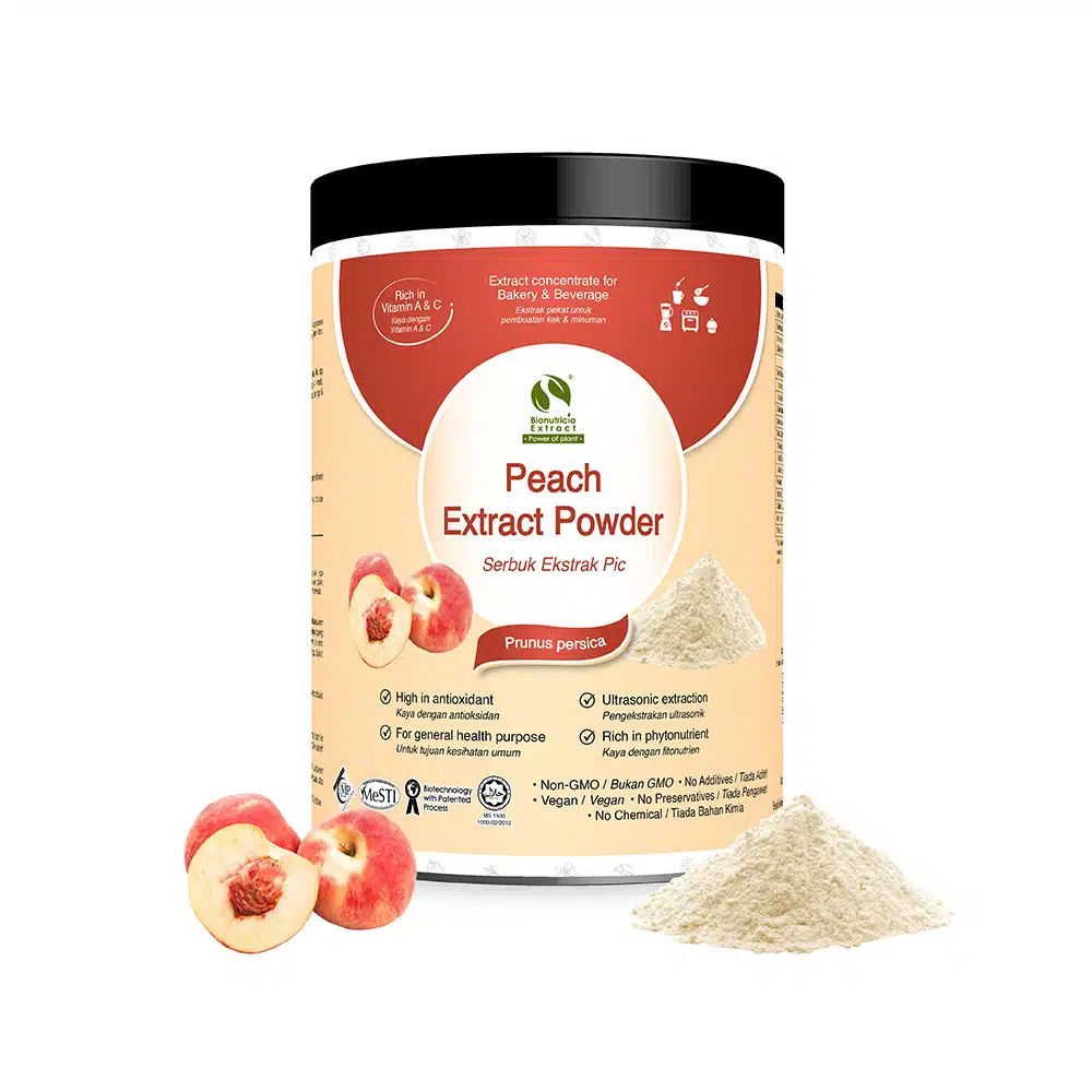 Peach Extract Powder - Ingredients: Herbs