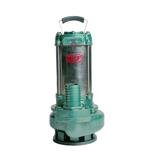 Sewage Pump - Cast Iron & Stainless Steel, 50 mm, 1.5 HP | IP68 Protection, Non-Clogging Impeller, Double Mechanical Seal
