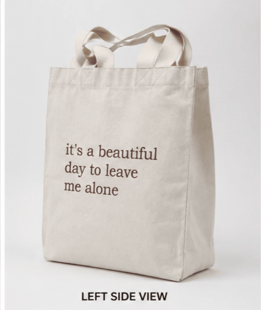 Eco-Friendly Cotton Canvas Bag