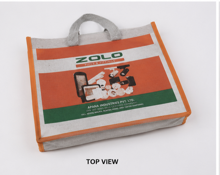 Loop Handle Shopping Canvas Bag