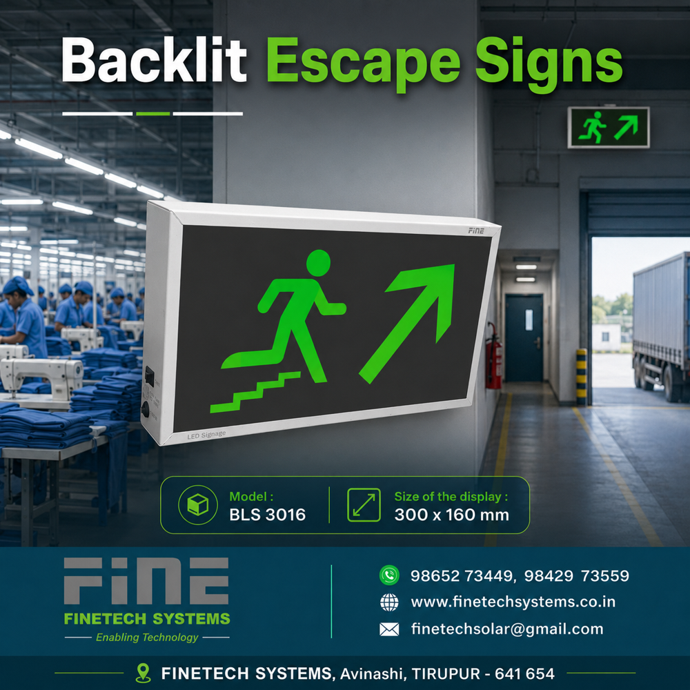 INDUSTRIAL BACK LIGHT - BLS 3016