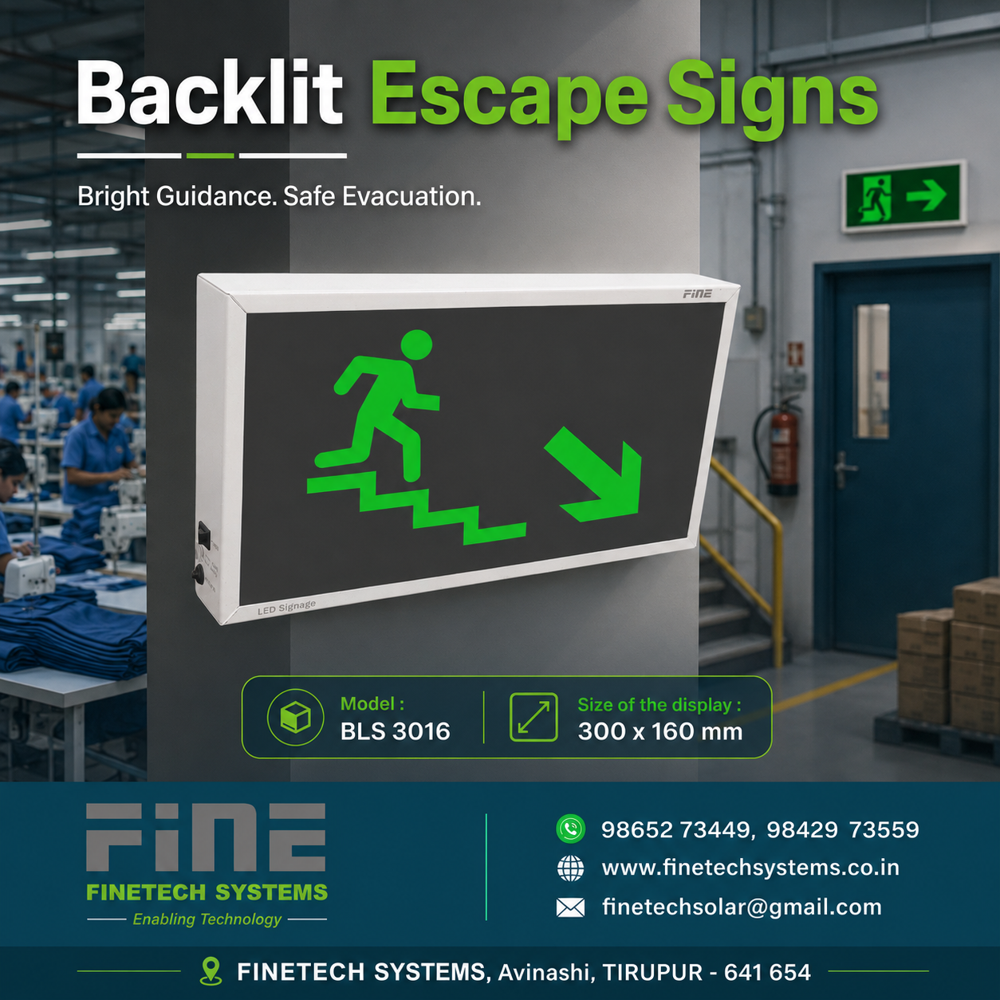 INDUSTRIAL BACK LIGHT - BLS 3016