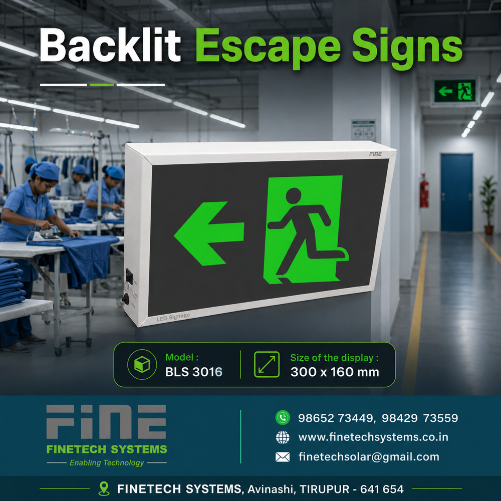 INDUSTRIAL BACK LIGHT - BLS 3016