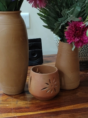 Terracotta Tea Light Holder