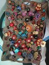 Terracotta temple jewellery