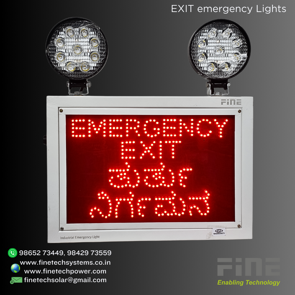 Emergency Exit Light Charging Time: 6-7 Hours
