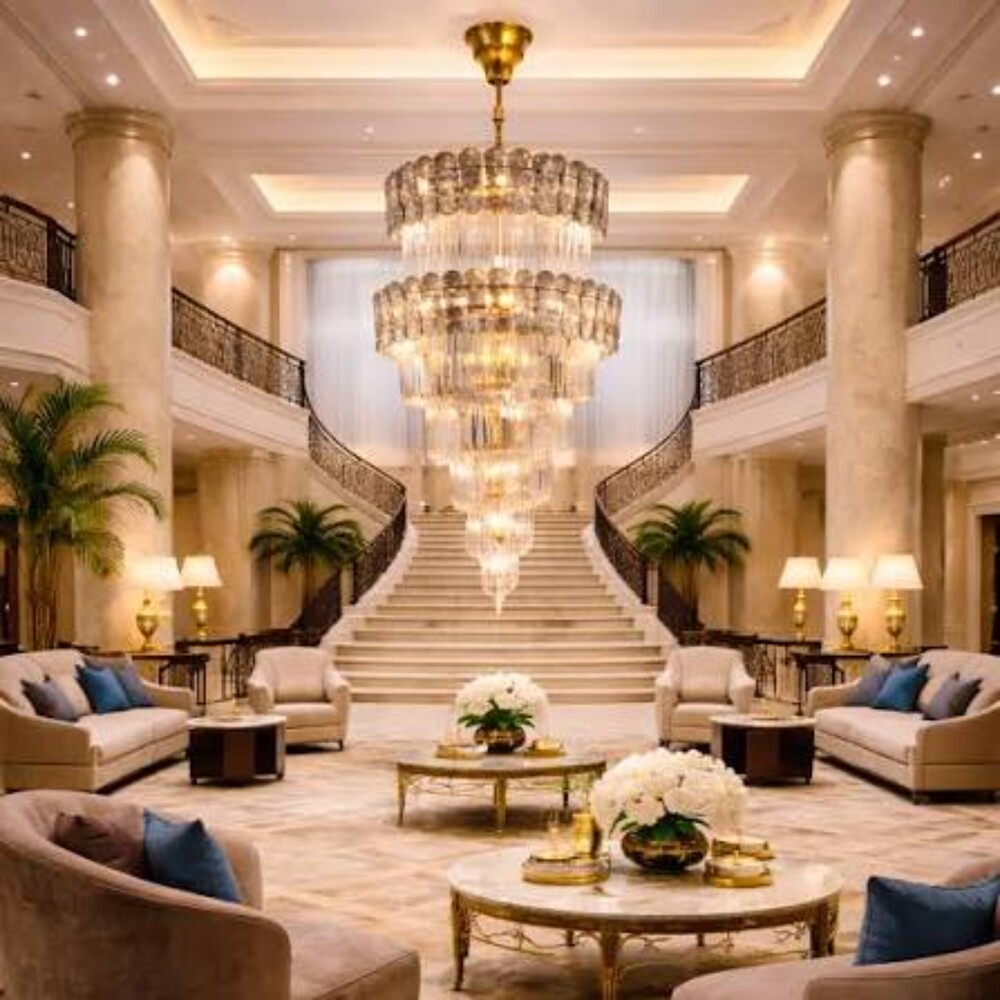 Lobby Crystal Chandelier