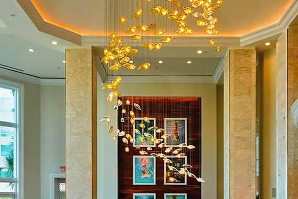 Lobby Crystal Chandelier
