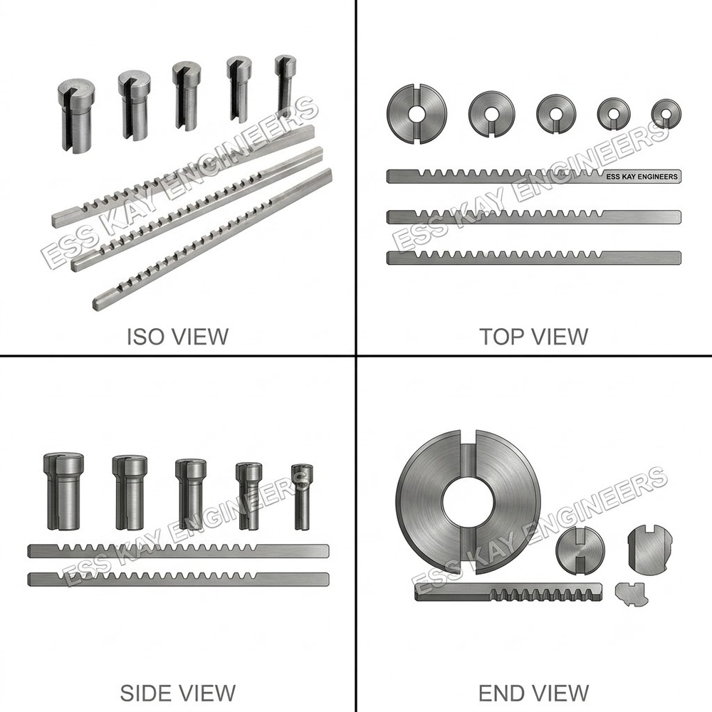 Keyway Broach Tool - Bladeâ Size: Standard