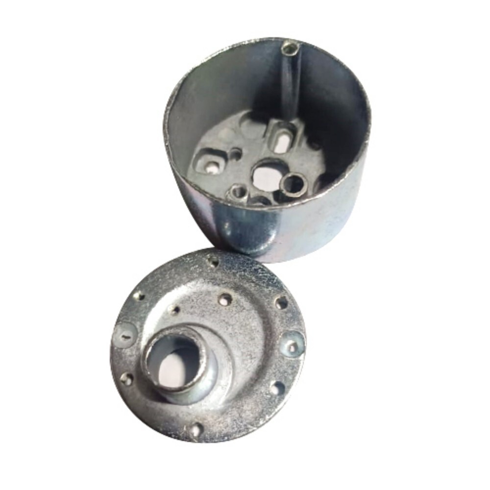 Geared Motor Body - Color: Silver