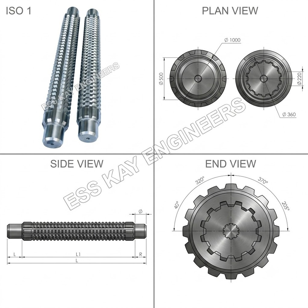 Straight Spline Broaches - Bladeâ Size: Standard
