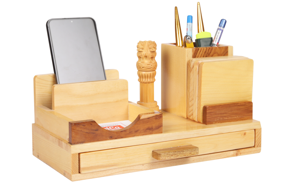 Pen stand wooden