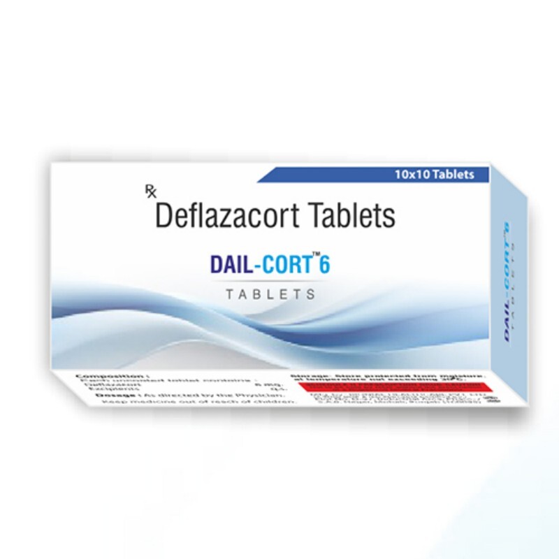 Deflazacort Tablets - General Medicines, Easy-to-consume Form, Suitable For All Individuals, Follow Prescribed Dosage Guidelines