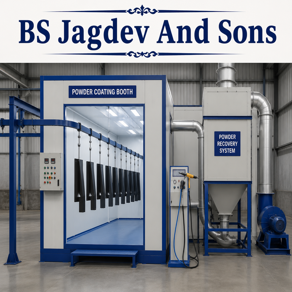 Single Operator Powder Coating Booth