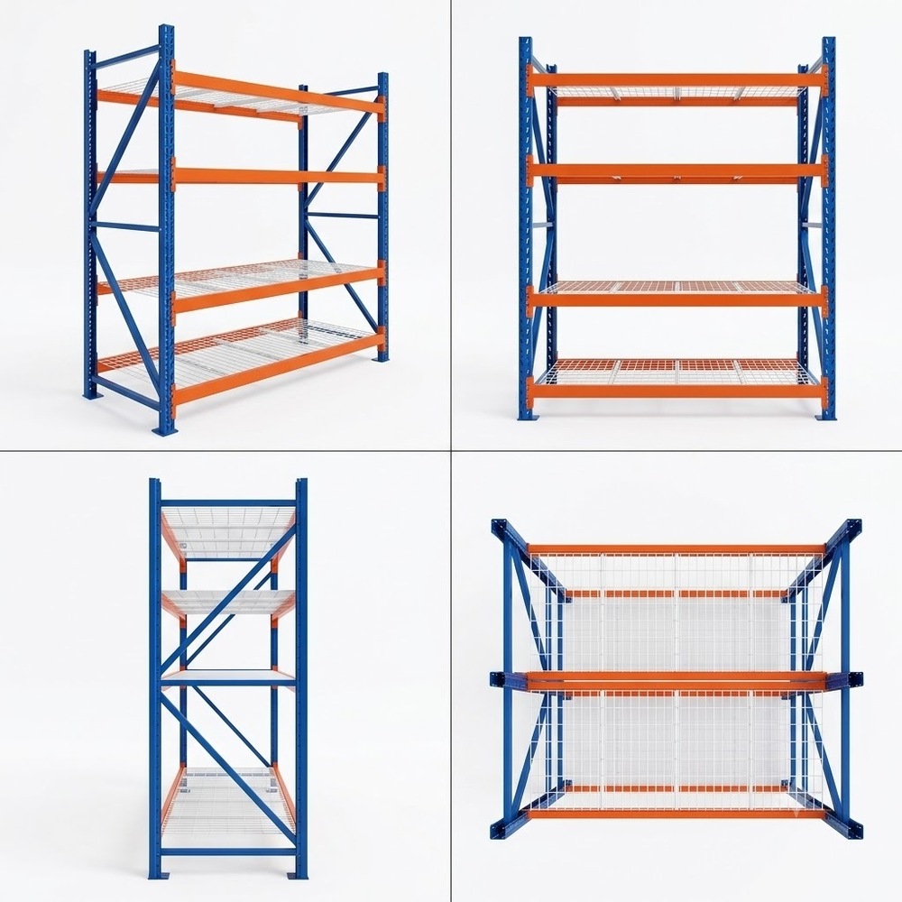 Mild Steel Heavy Duty Industrial Rack