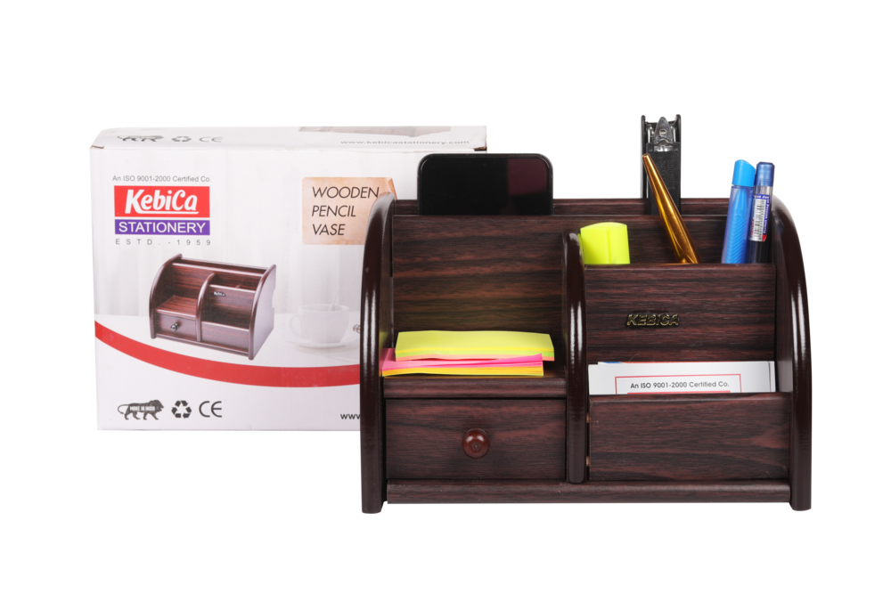 Pen stand wooden