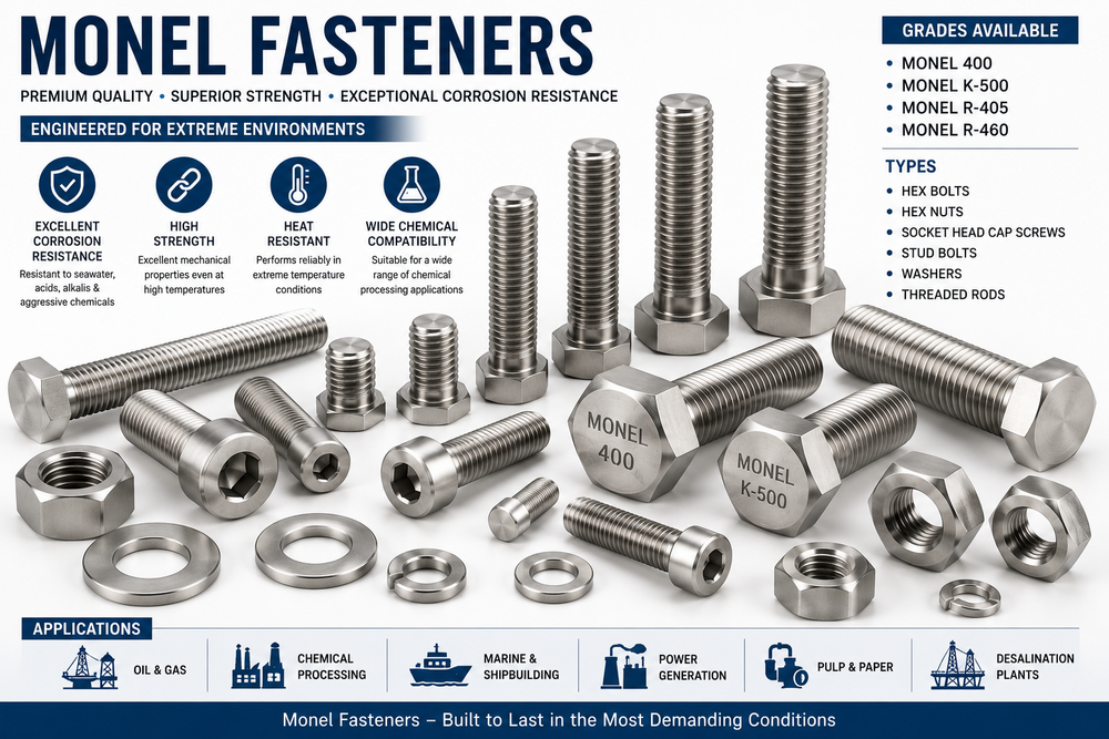 Monel fastener