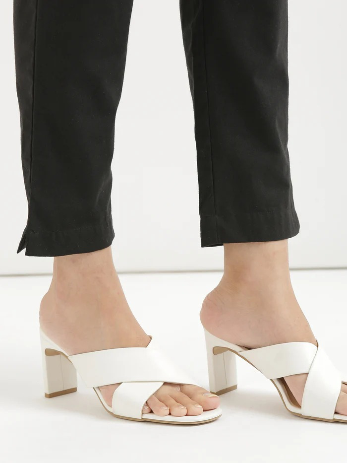 Straight Fit Women Cotton Pants