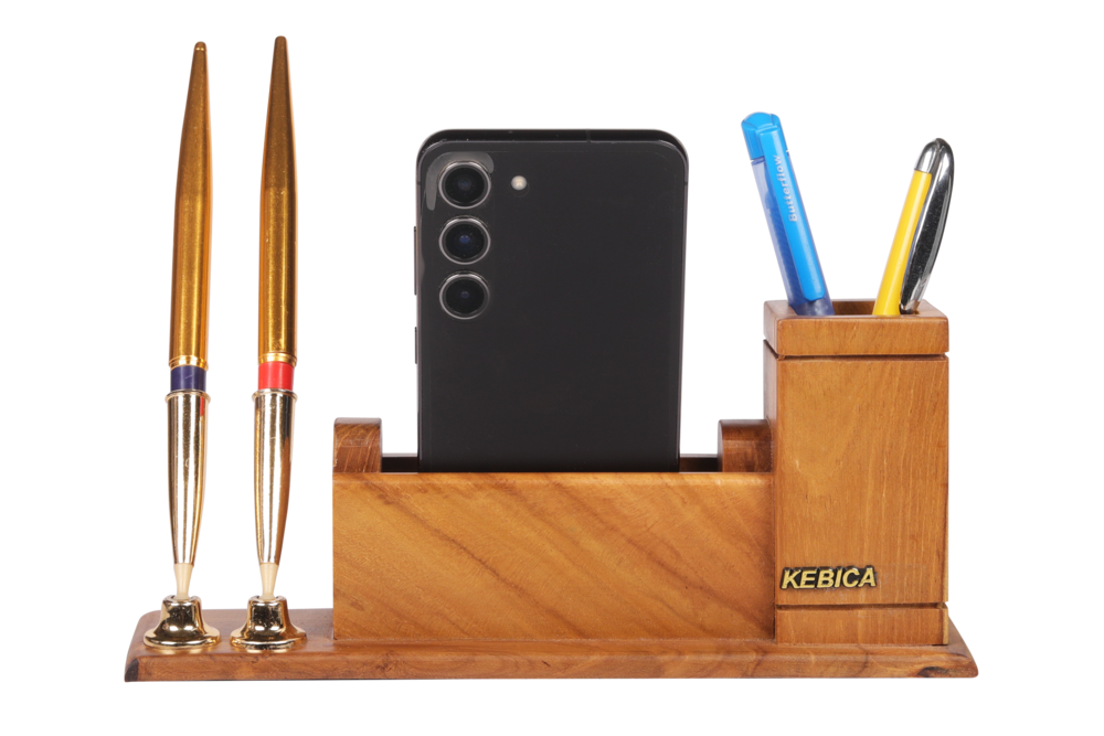 Pen stand wooden
