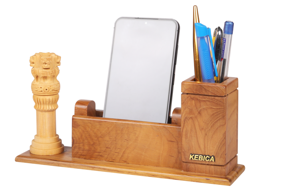 Pen stand wooden
