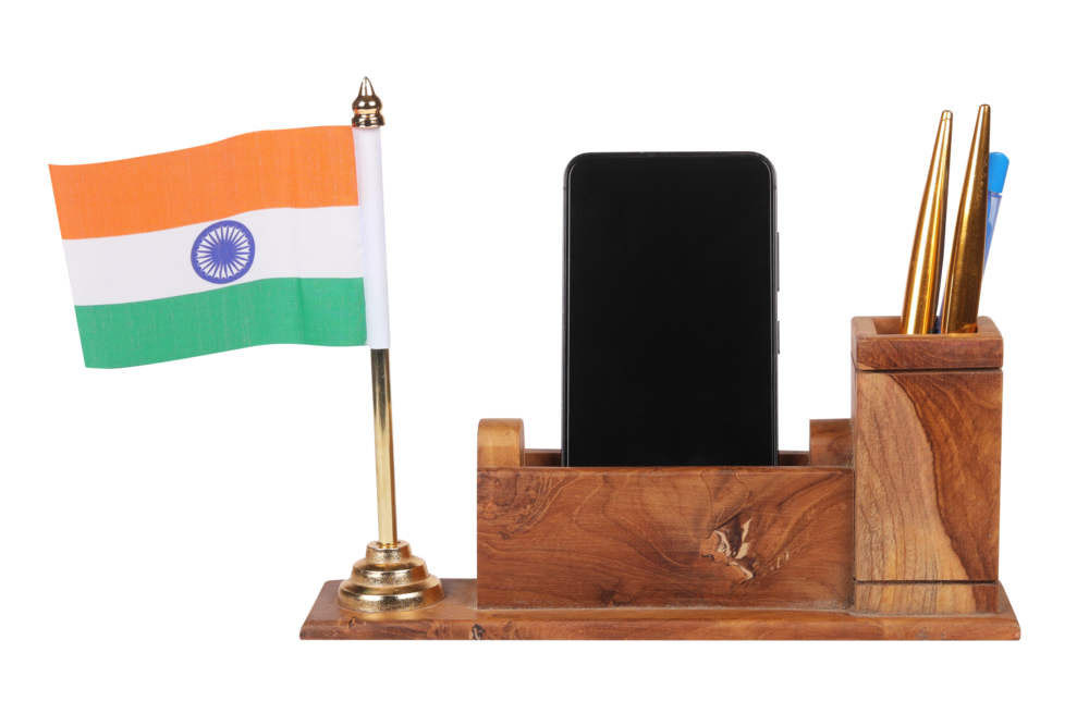 Pen stand wooden