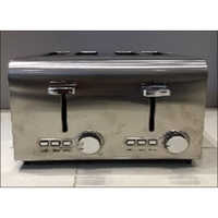 SPT003 Stainless Steel 4-Slice Toaster (Wide Slot)