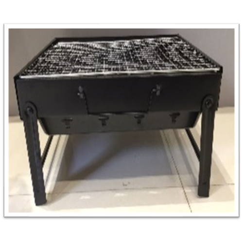 SPT005 Portable Charcoal Barbecue Grill - Heavy-Duty Sigri Stove