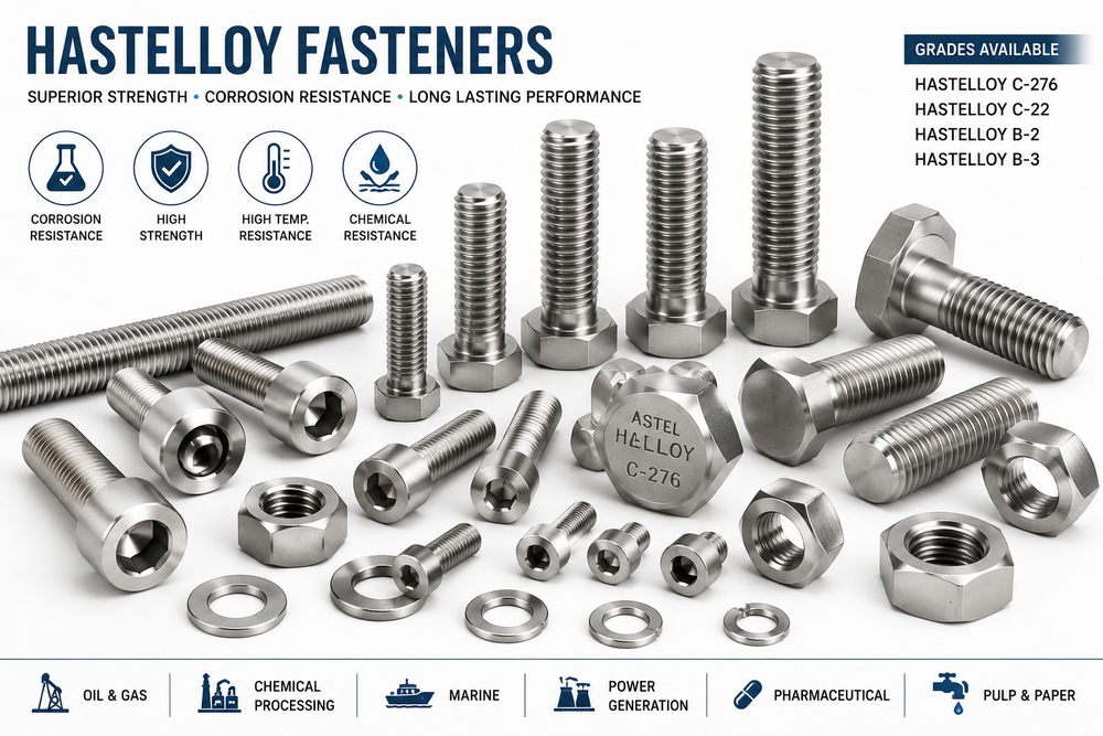 Hastelloy fasteners