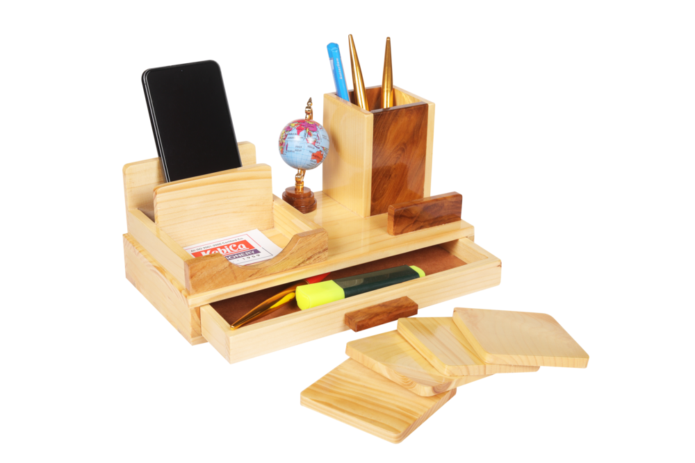 Pen stand wooden