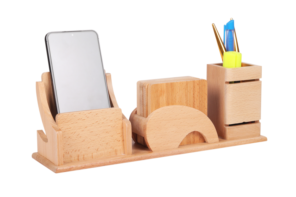 Pen stand wooden